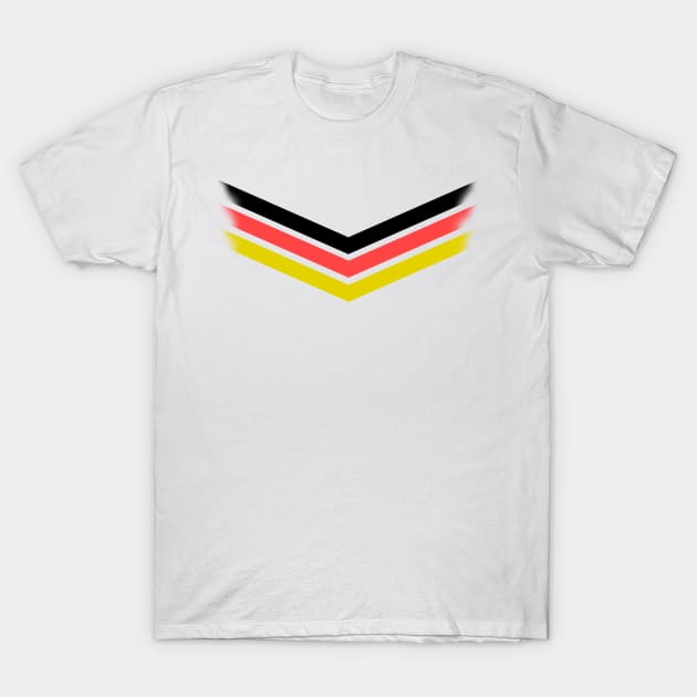 German Flag Bearer T-Shirt by BSquared